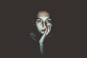 frustrated woman