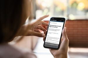 creating a personal tax account on hmrc website