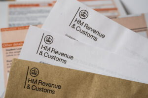 a close up of a HMRC eBay nudge letter envelope